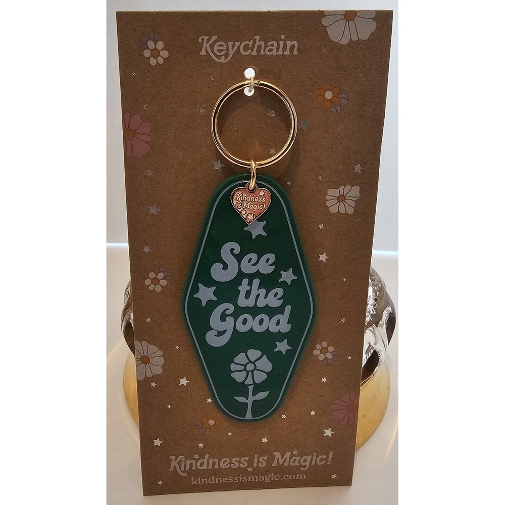 Keychain Hotel Retro "See The Good"